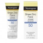 Neutrogena Sheer Zinc Face Mineral Sunscreen Broad Spectrum SPF 50 2 fl oz (59ml)